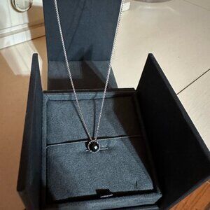 Classic DY Cross Pendant with Matching Chain